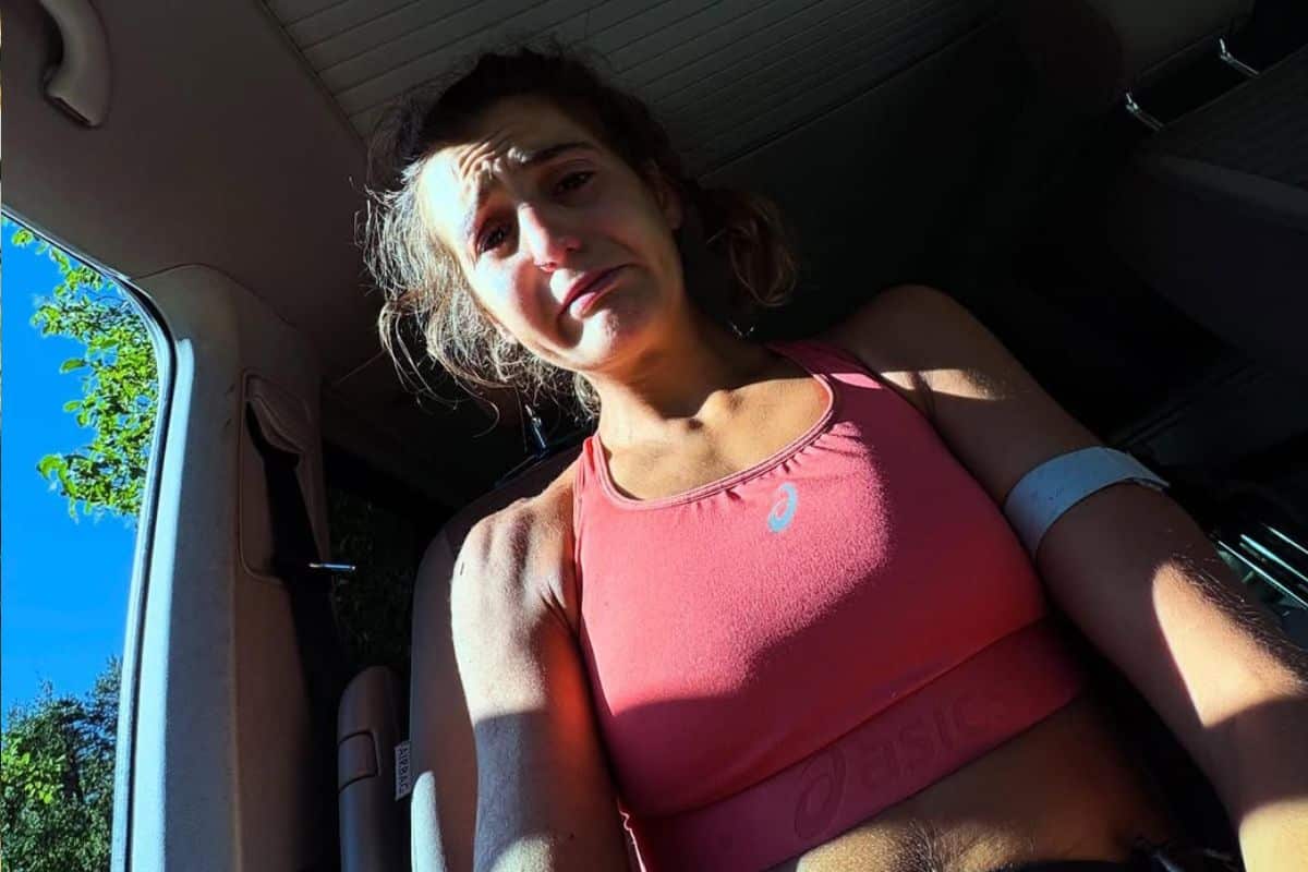 Sara Alonso embestida vaca 