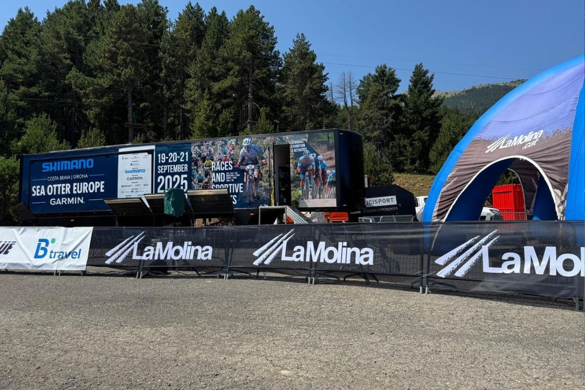 La Molina final pista La Comella descenso MTB