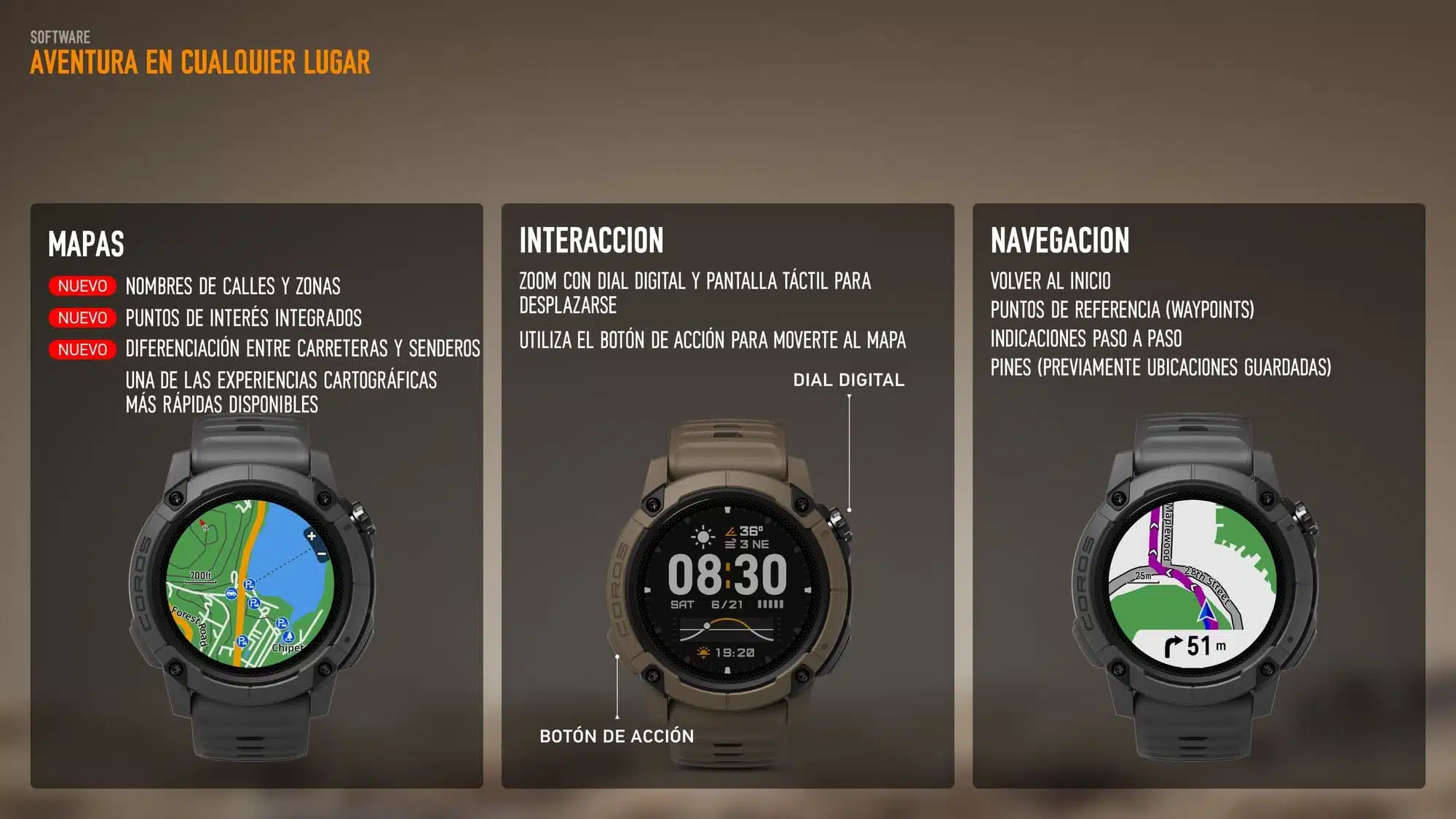 Coros Nomad reloj GPS