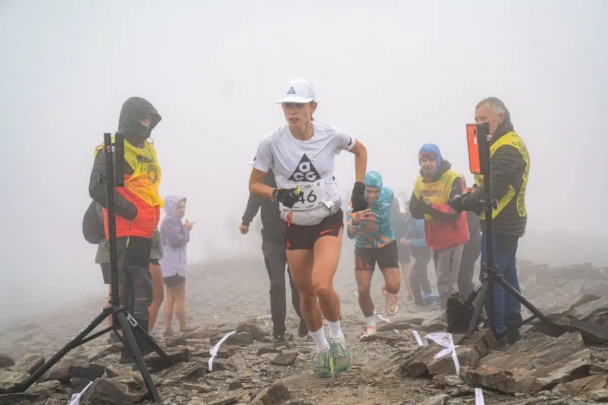 Gabriela Lassalle en la Olla de Núria.
