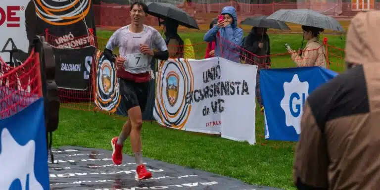 Lluis Puigvert en la Olla de Núria.