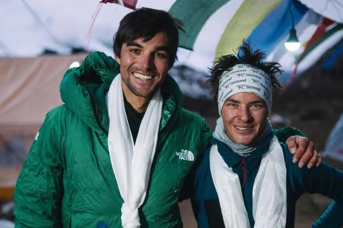 Benjamin Védrines y Nicolas Jean, 