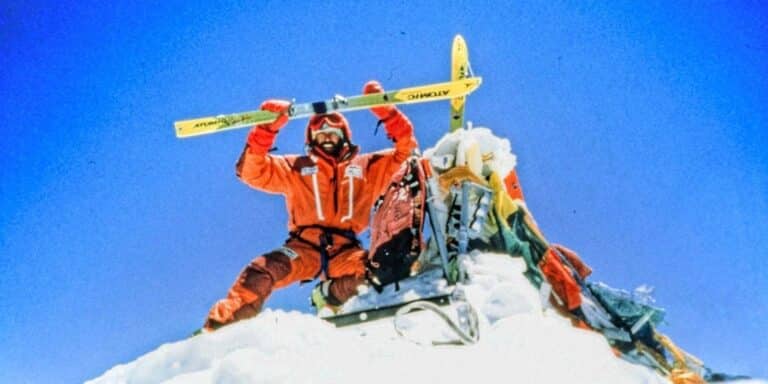 Hans Kammerlander cima Everest