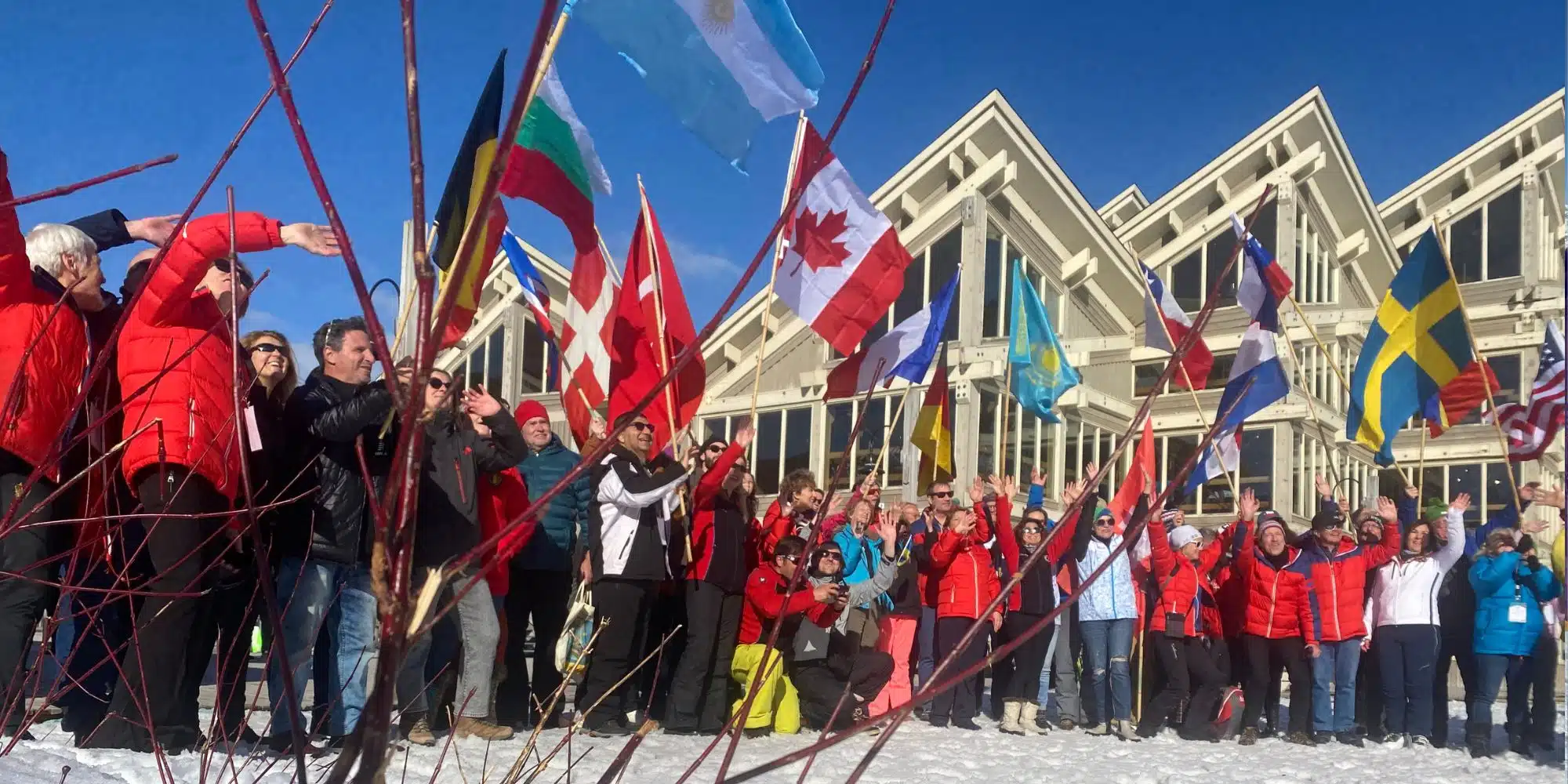 Ski Club International inauguración encuentro Marble Mountain Canada