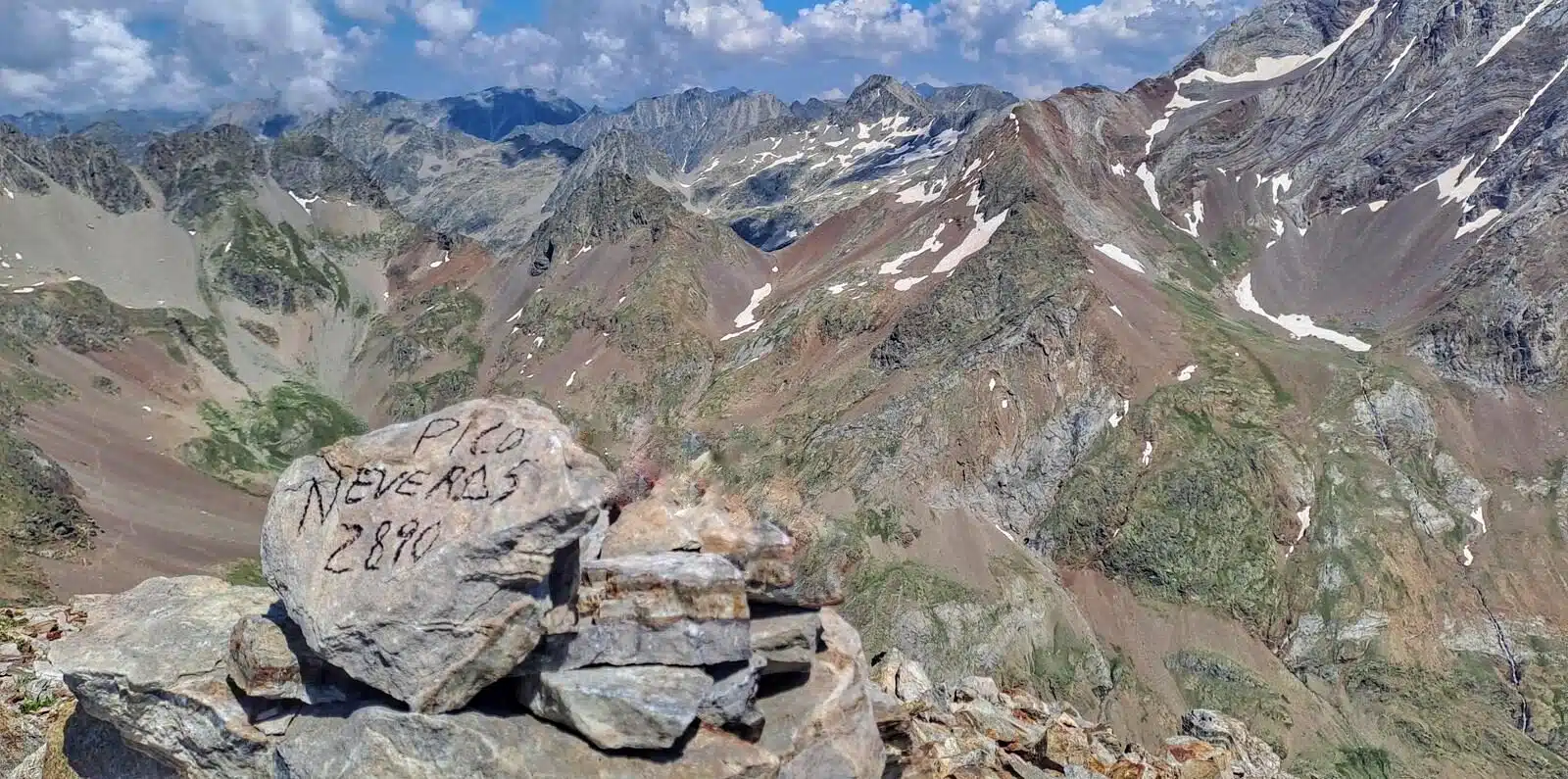 Cumbre del Pico de las Neveras