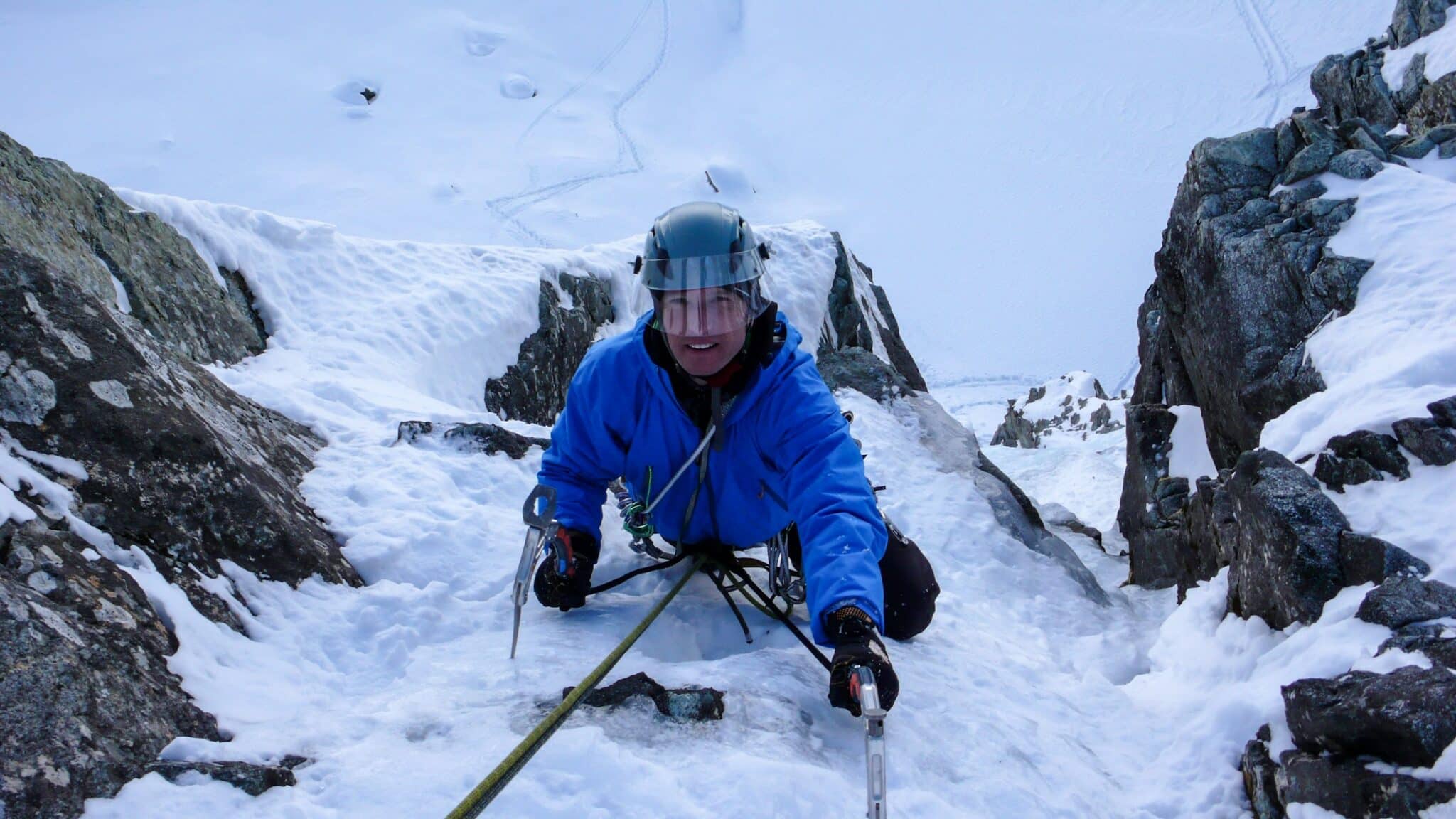 Escalada hielo
