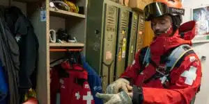 Guillem Monroset, jefe de pisters de Vallter,