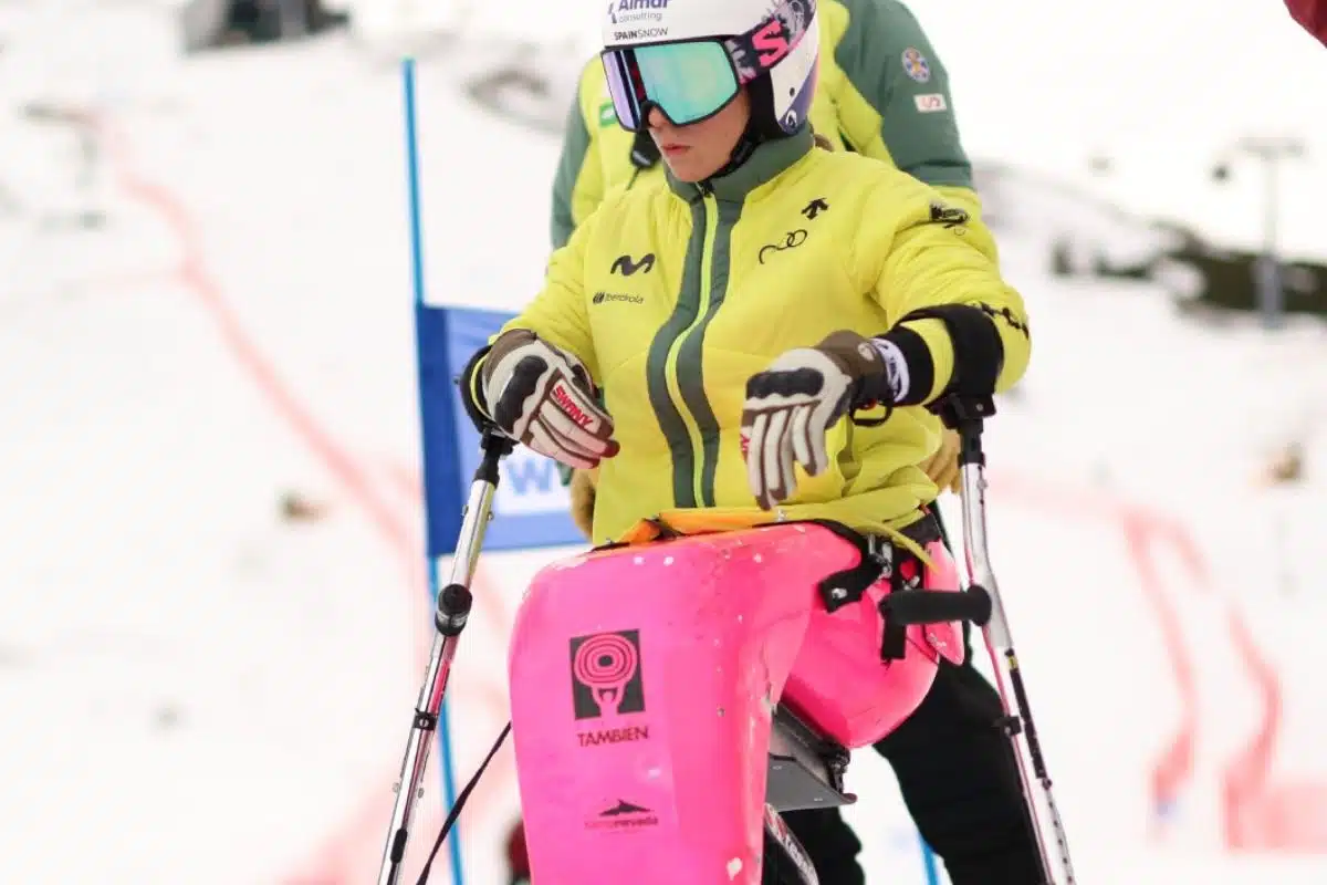 Audrey Pascual Copa del Mundo esquí paralímpica ,