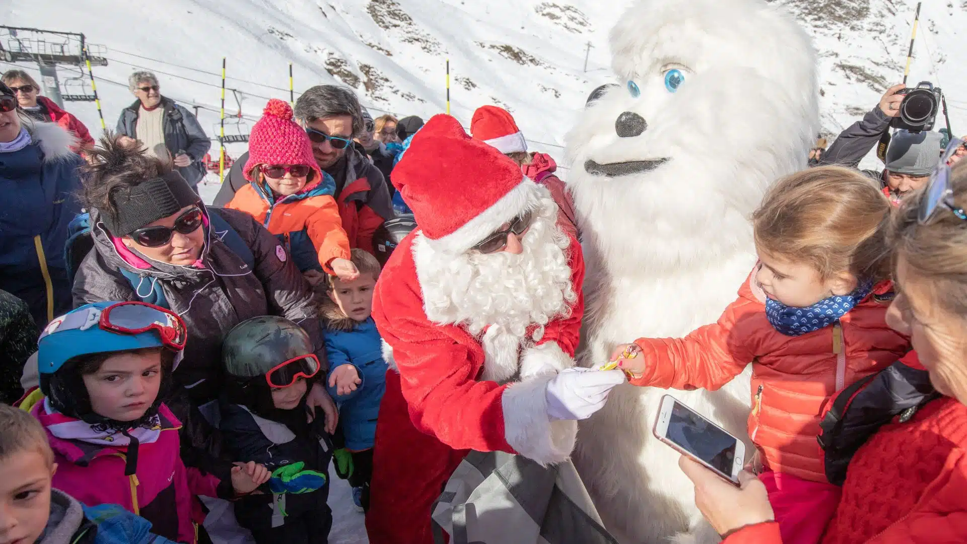 Navidad estaciones del pirineeo francés