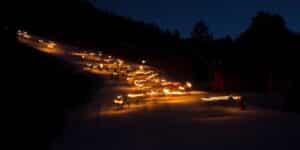 La bajada de antorchas