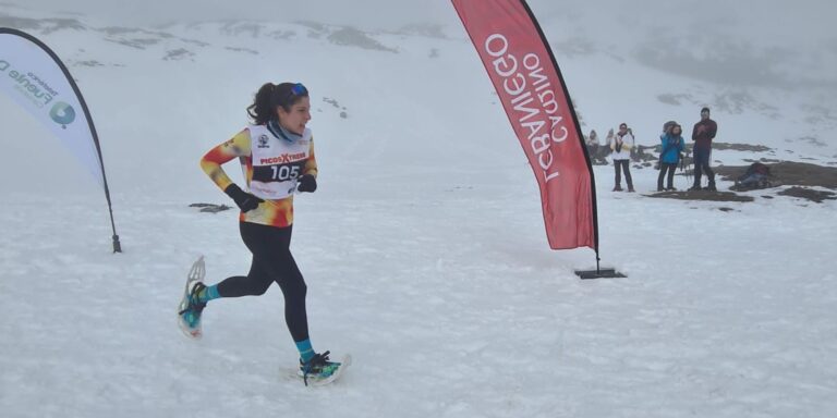 Laia Calzada raquetas nieve