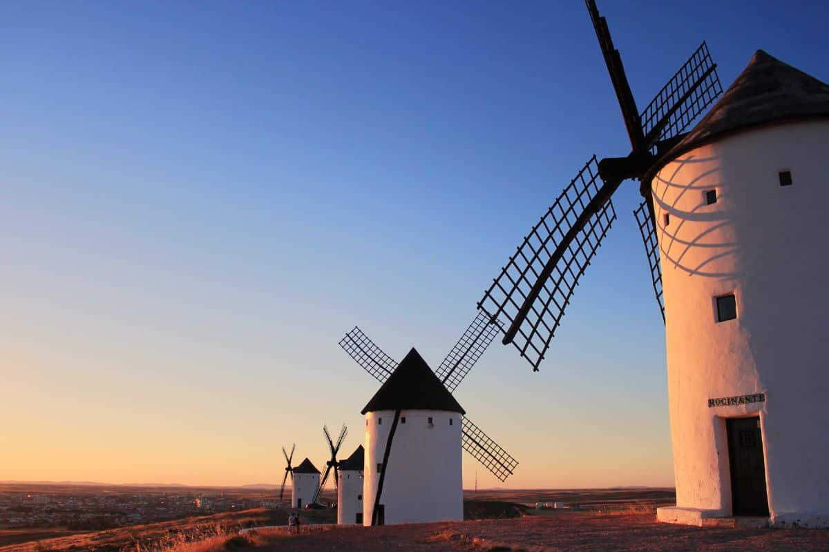 Los molinos de Alcázar San Juan 