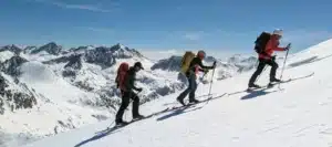 Carros de Foc con esquís