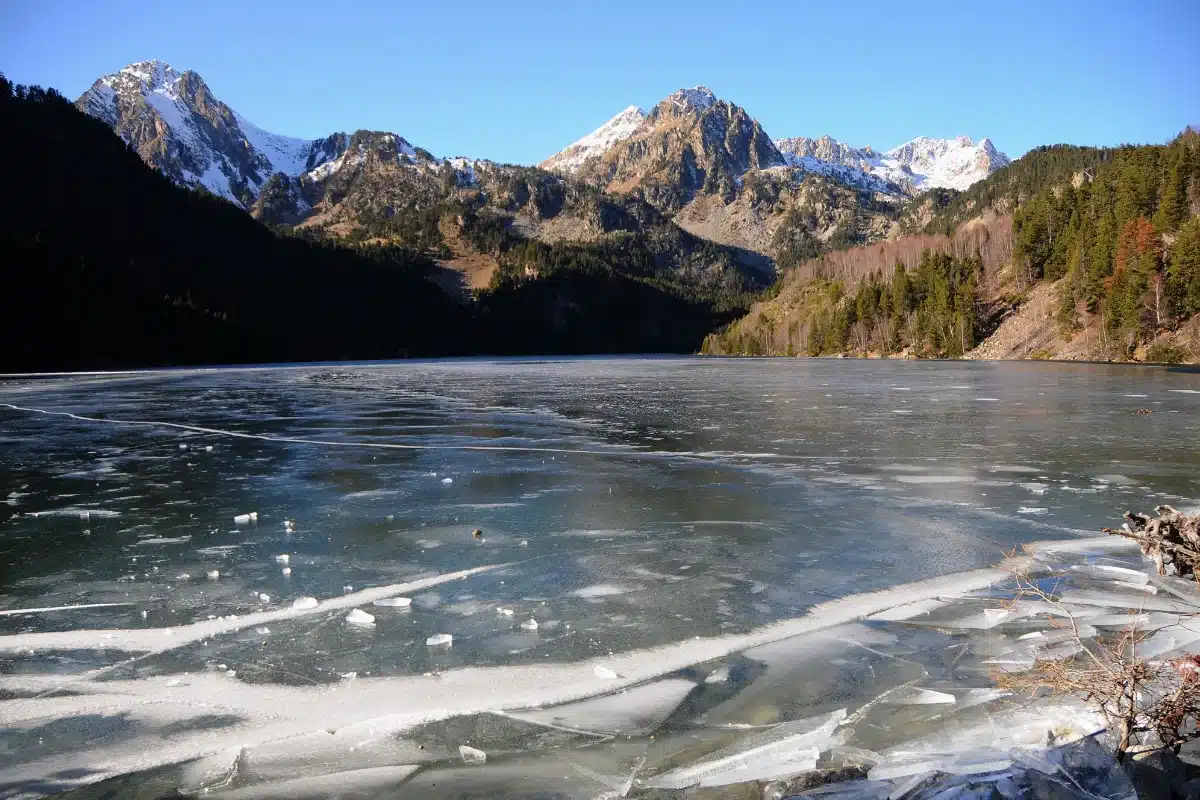El Estany de Sant Maurici, en el Parque Nacional d’Aigüestortes i Estany de Sant Maurici,