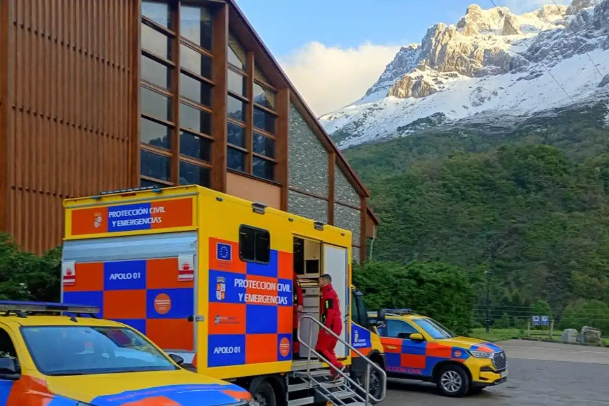 Operativo rescate Picos de Europa