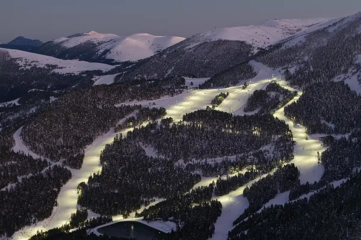 Esquí nocturno Masella 