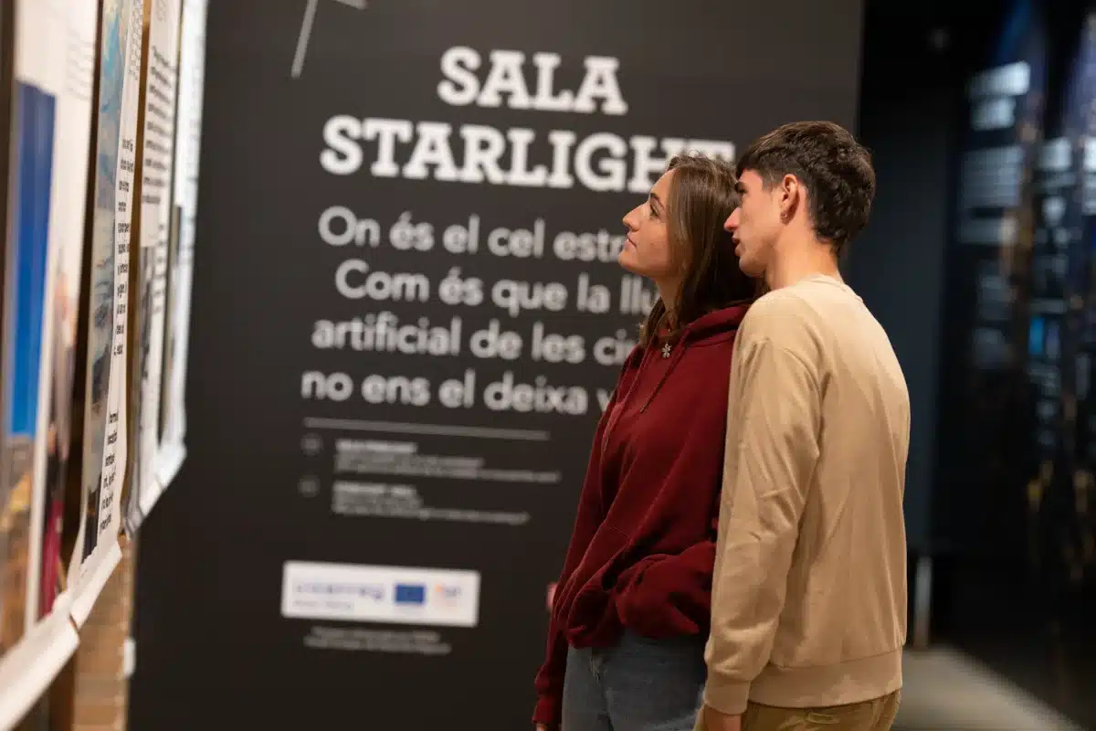 El telescopio del Parc Astronòmic del Montsec