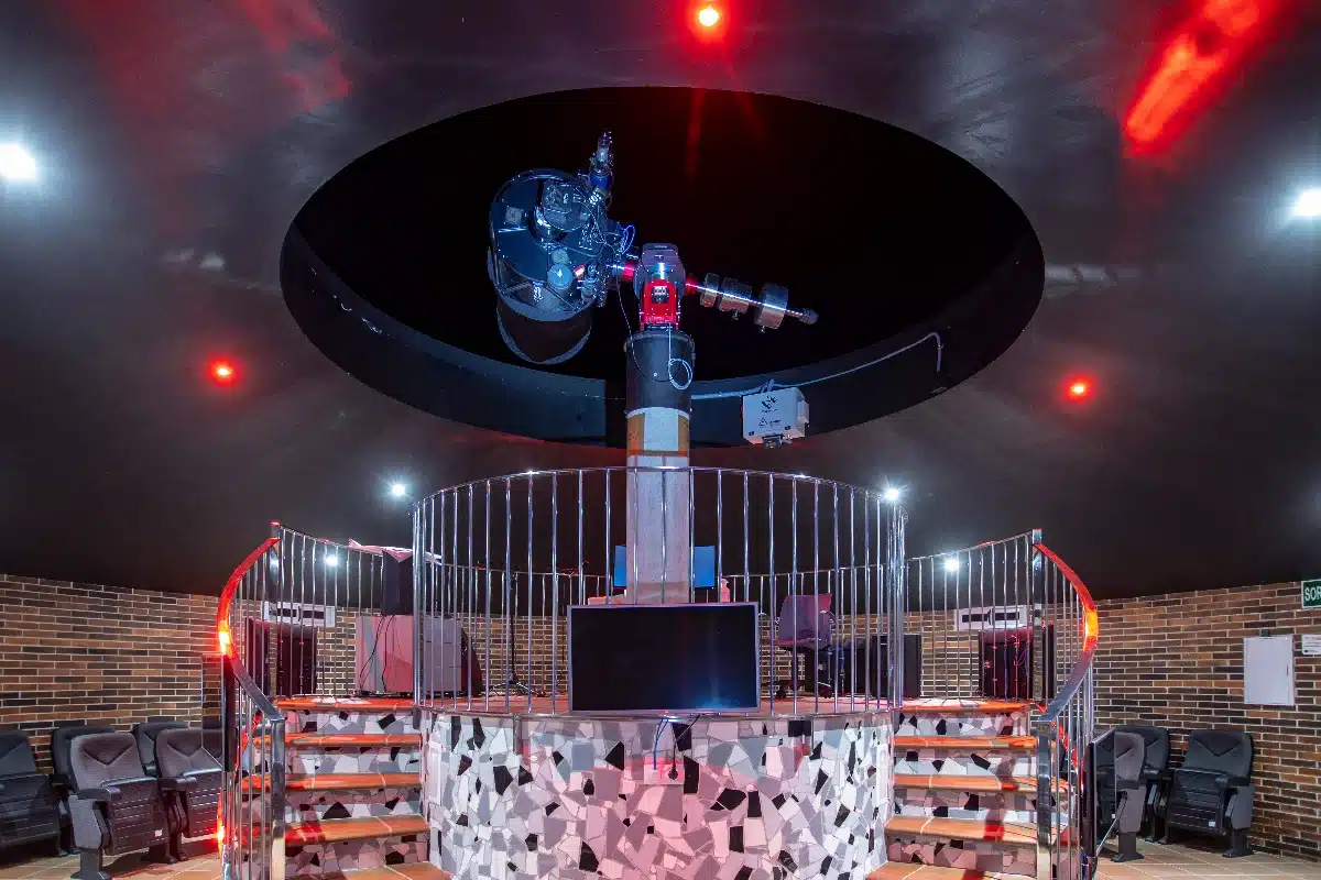 El telescopio del Parc Astronòmic del Montsec