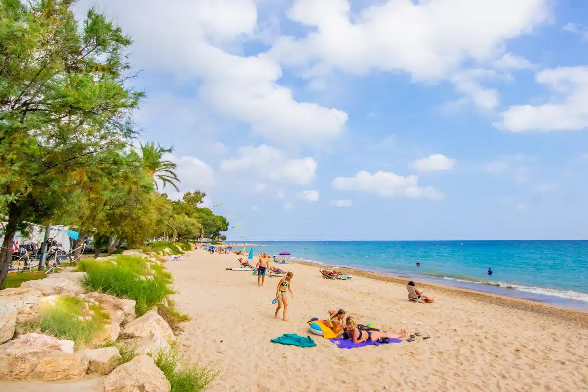 playa camping Montroig 