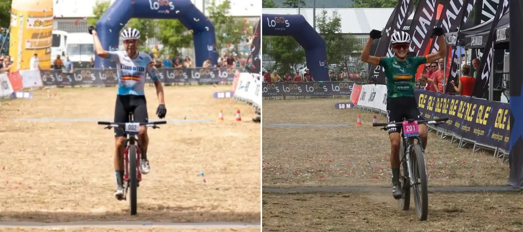 David Valero y Natalia Fischer