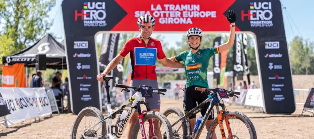 David Valero y Natalia Fischer