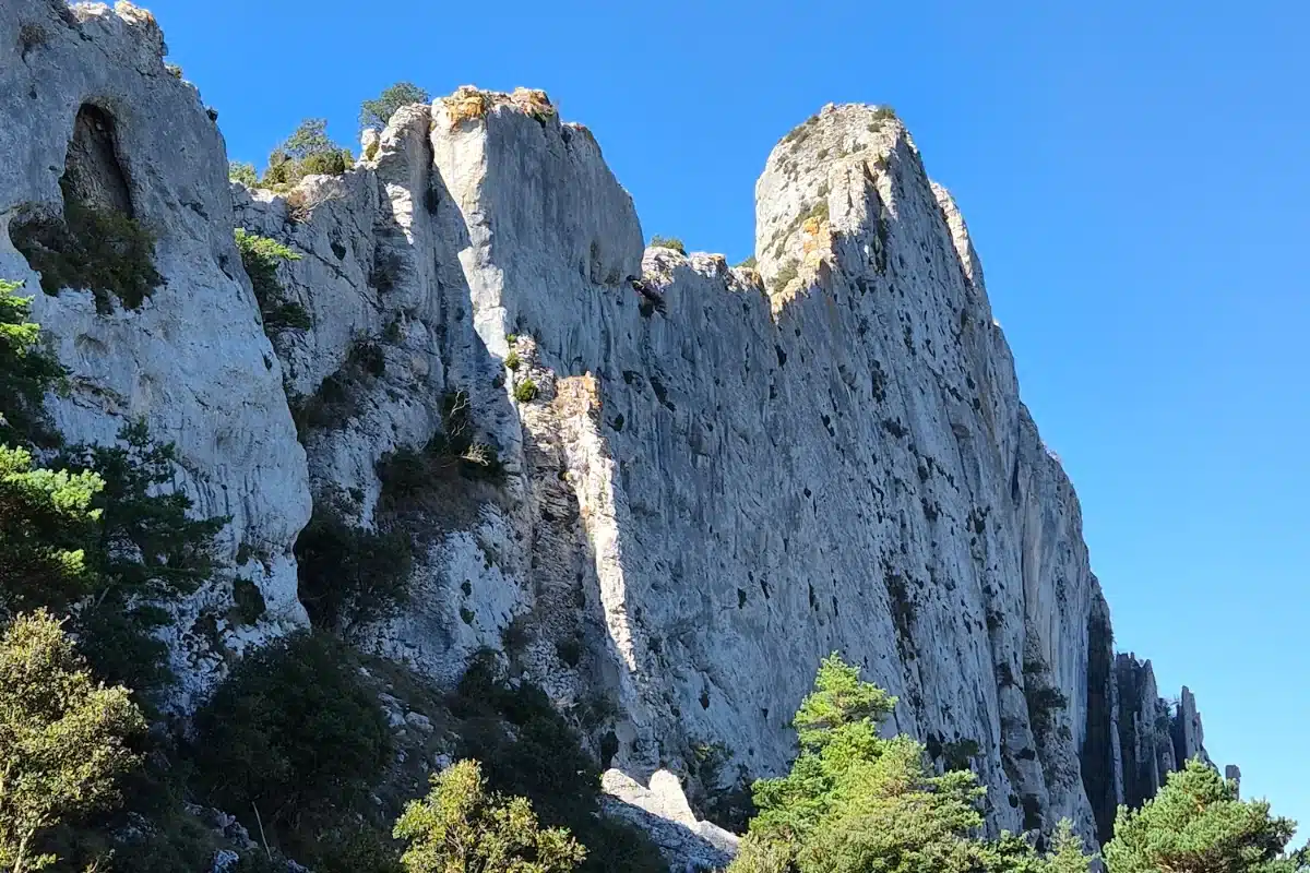 Las paredes de Peña Karria,