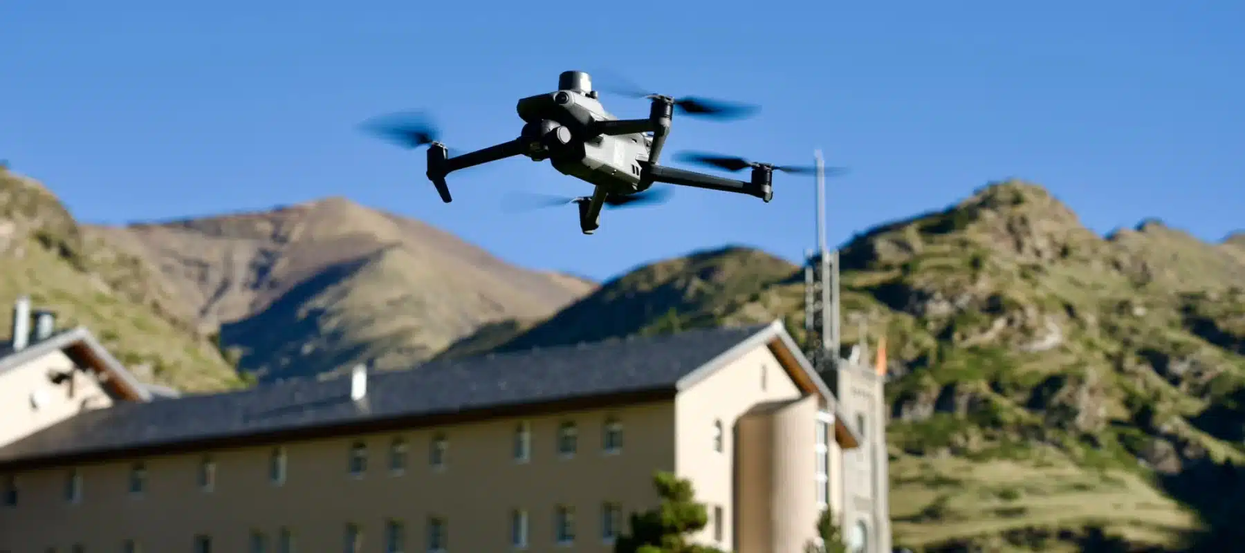 Valll de Núria drones