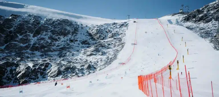 pista glaciar Rettenbach de Sölden